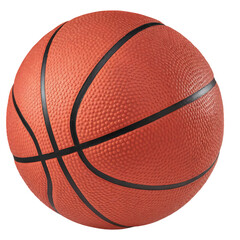 Basket ball isolated on transparent background