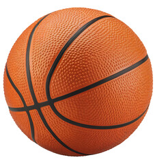 Basket ball isolated on transparent background