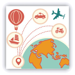 Post Instagram frame mockup with smartphone mock up template design. Vector design user interface mockup instagram feed