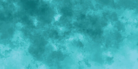 Surreal Abstract Movement of Airy Blue-Green Cloud-Like Formations

