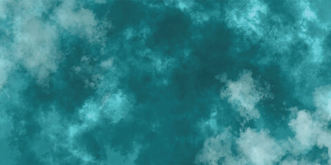 Abstract Blue-Tinted Ink Clouds Evoking Depth, Calm, and Oceanic Movement

