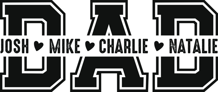 Dad josh mike charlie natalie