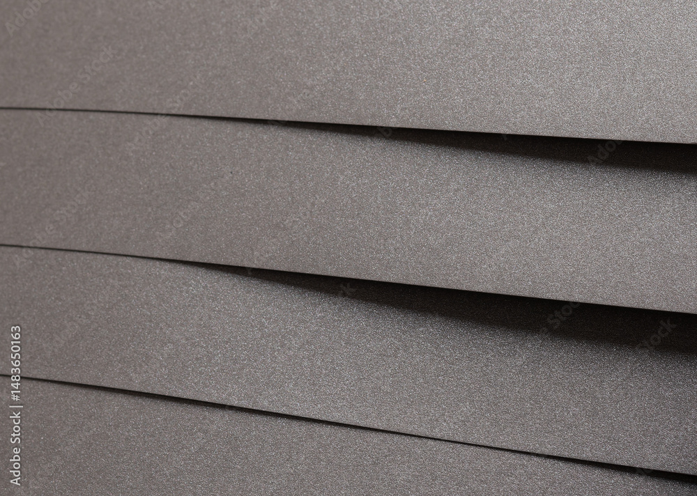 Leinwandbilder Greige paper texture with a minimalistic finish, featuring simple geometric lines and a modern