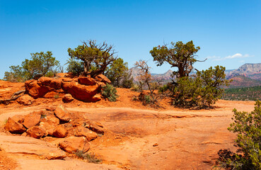 Stunning views of Sedona, a city in the northern Verde Valley region of the U.S. state of Arizona....