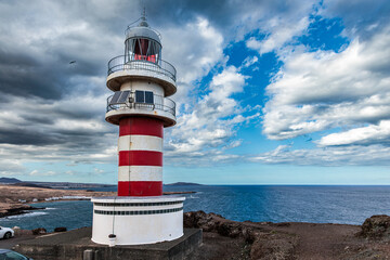 Coast around the Faro de Arinaga lighthouse, Gran Canaria, Canary Islands