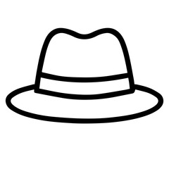 Hat icon on white background vector
Vector icon