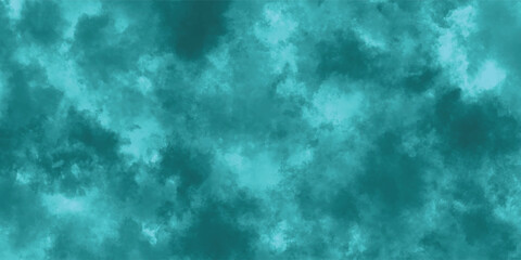 Misty Blue and Aqua Vapors Forming an Abstract and Peaceful Visual Flow

