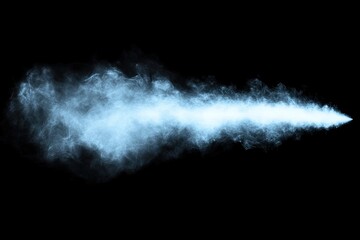 Light Blue Vaporous Stream