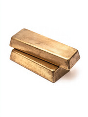 Golden Bars: Two gleaming gold bars sit atop a clean, creating an elegant depiction of wealth and value.
