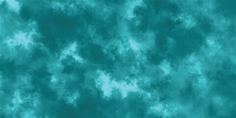 Whispers of Teal-Colored Vapor Flowing in Abstract Harmony Over Light Blue


