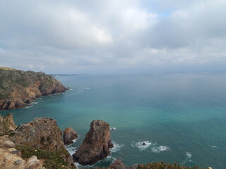 Cape Roca. Portugal. Beautiful views.