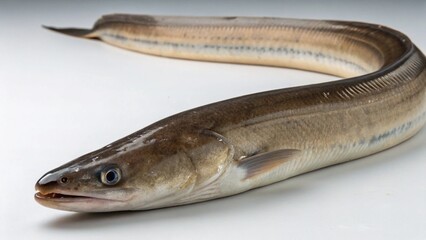 Conger Eel on studio background
