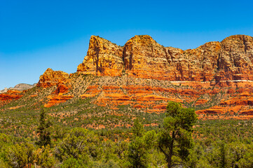 Slide Rock State Park in Sedona, a city in the northern Verde Valley region of the U.S. state of...