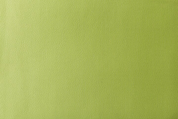 Texture of genuine leather, artificial leatherette green background