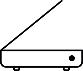 Scanner icon vector art illastration