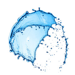 Obraz premium Water splash abstract art