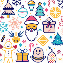 Festive Christmas Icons