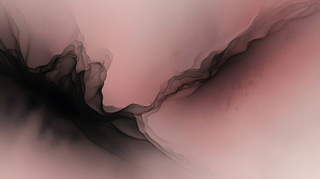 Pink and Black Abstract Background &ndash; AI Generated Digital Art