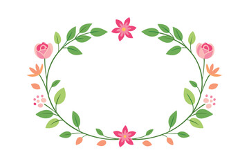 wreath of flowers