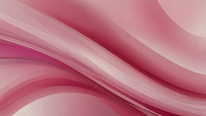 Abstract pink layers with subtle gradients and soft light creating a flowing elegant design