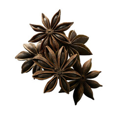 Aromatic Star Anise Spice Cluster Close-Up