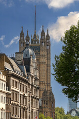 The Palace of Westminster in London, England, UK