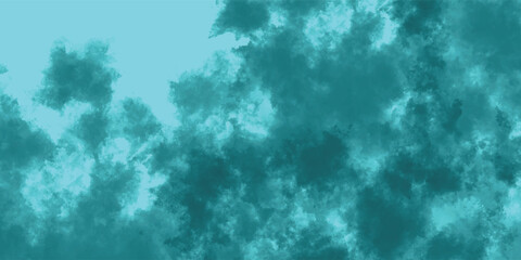 Blue-Teal Dream Swirl in a Fluid and Abstract Smoke Form


