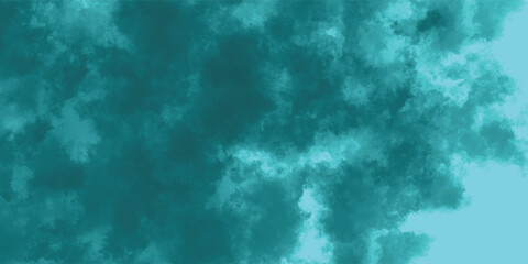 Blue-Teal Dream Swirl in a Fluid and Abstract Smoke Form

