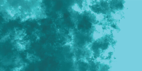 Mist-Wrapped Vision of Aqua Smoke Across a Tranquil Sky

