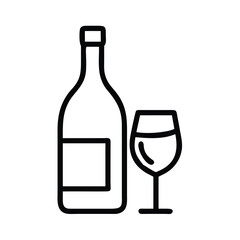 Alcoholic cocktails icons