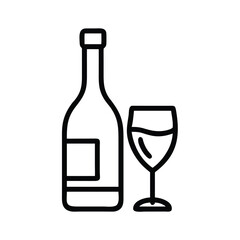 Alcoholic cocktails icons