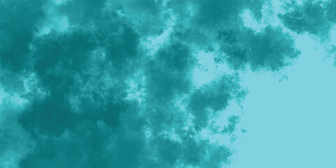 Smoky Textures Merging Peacefully in a Blue Mist Landscape

