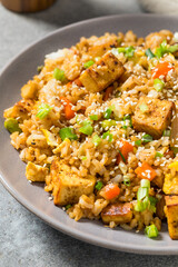 Homemade Asian Tofu Fried Rice