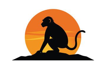 munki vector illustration