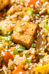 Homemade Asian Tofu Fried Rice