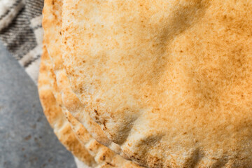 Homemade Greek Pita Bread Pockets