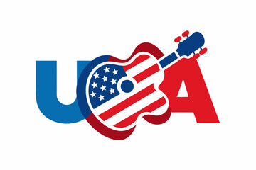 vector illustration of a 4th of july