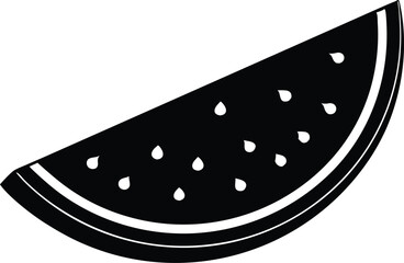 watermelon fruits slice vector