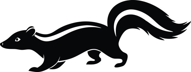 skunk isolated symbol