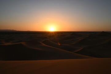 dunes de Merzouga (Maroc)