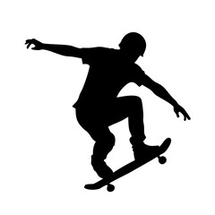 Obraz premium Skateboarder: Thrill of the Skateboard Culture