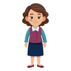 Obraz premium Kindergarten teacher