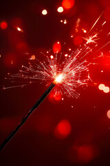 Fireworks celebration festival background sparklers