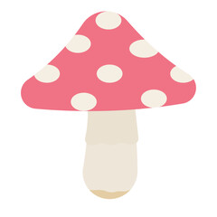 毒キノコのイラスト