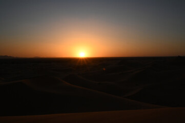 dunes de Merzouga (Maroc)