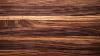 Obraz premium Warm Brown Wood Grain Texture Backdrop Rich Hues Detailed Surface Natural Pattern Abstract Design