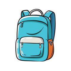 backpack icon, backpack vector illustration-simple illustration of backpack, perfect for backpack logos and icons