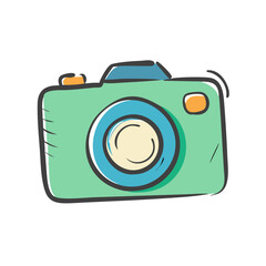 camera icon, camera vector illustration-simple illustration of camera, perfect for camera logos and icons