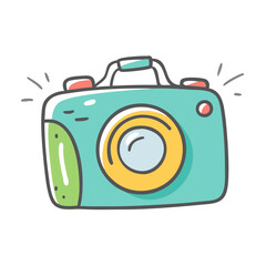 camera icon, camera vector illustration-simple illustration of camera, perfect for camera logos and icons