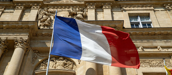 Drapeau français.